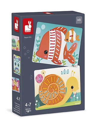 CARTES A LACER   ANIMAUX photo 2