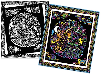 COLORIAGES + FEUTRES FLUO ANIMAUX photo 3
