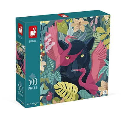 PUZZLE PANTHERE MYSTIQUE   500 PCS photo 2