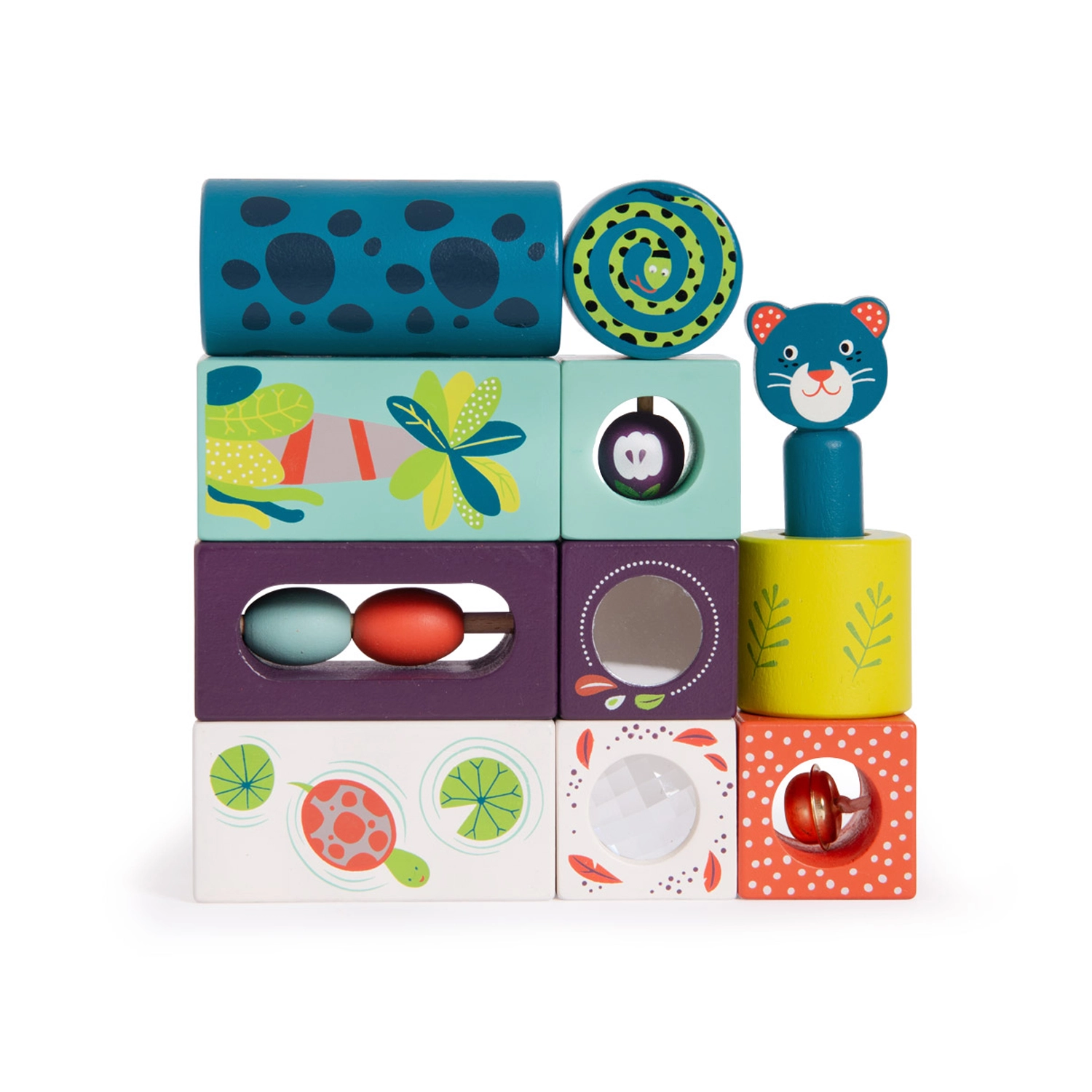 Cubes d activites Dans la jungle photo 3